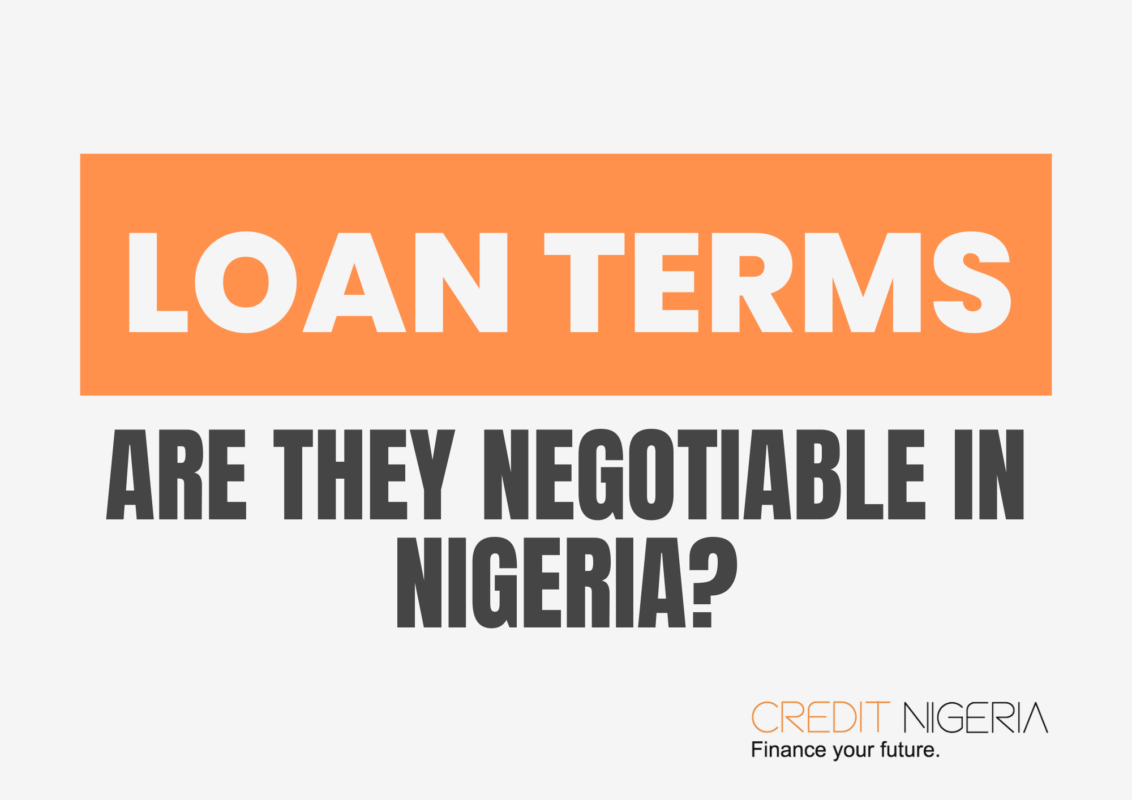 negotiate loan terms