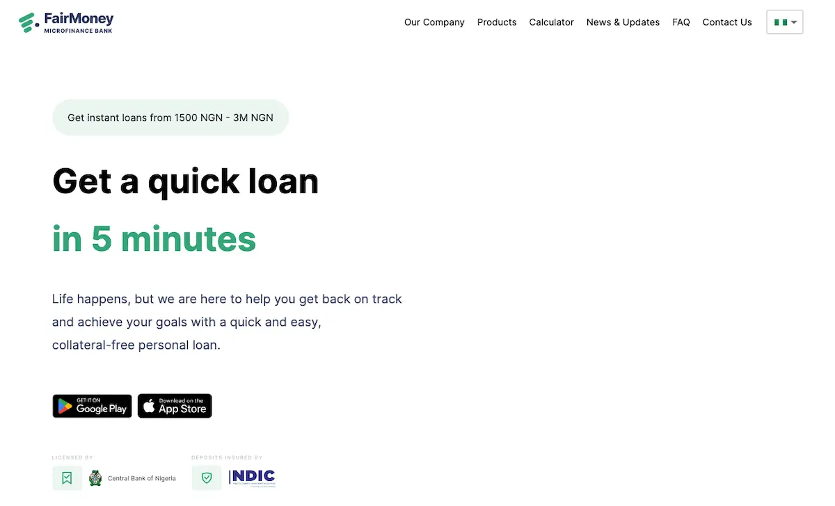 Fairmoney loan