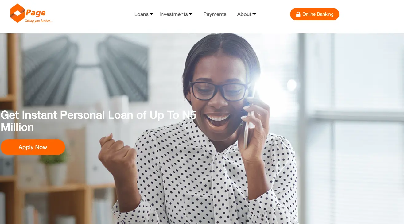 Page loan