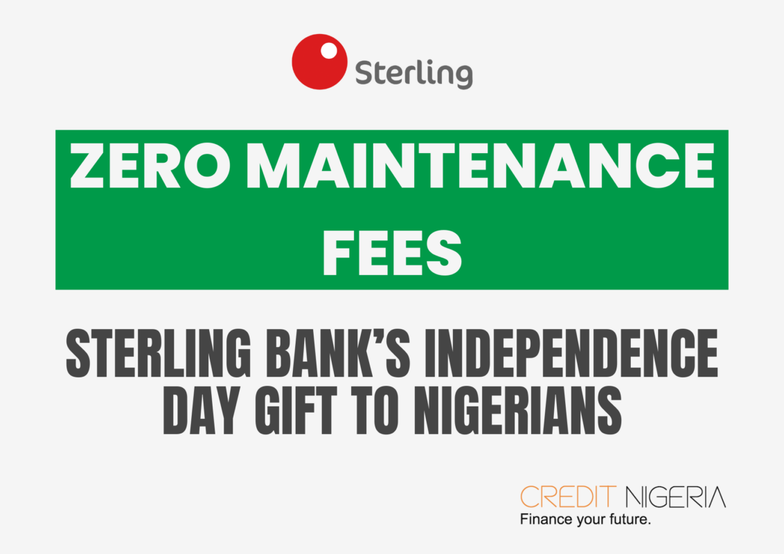 sterling bank maintenance fees