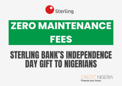 sterling bank maintenance fees